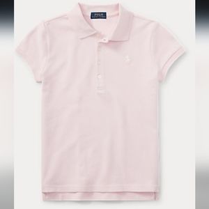 Stretch Cotton Mesh Polo Shirt